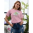 thumbnail image 2 of Tillapia Buttoni T-Shirt Women -Engin Selcuk Designs, Female 5X-Large, 2 of 4