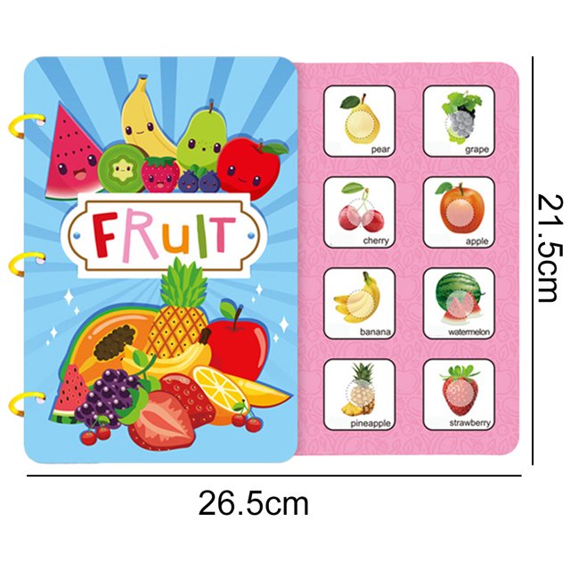 Libros Educativos De Pegatinas Montessori Baby Quiet Busy Board Toys Aprendizaje temprano Juguete de desarrollo de conocimientos Sywqhk libre de BPA