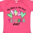 thumbnail image 4 of Inktastic My Mom is the Best Teacher Ever Boys or Girls Baby Bodysuit, 4 of 5