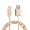 thumbnail image 1 of ziyahi 1 Meter Type-C Woven Mobile Phone Data Cable Charging Line Cord 2 in 1 Fast Charging Data Transfer, 1 of 9