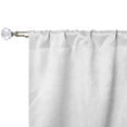 thumbnail image 7 of Superior Wave Blackout Rod Pocket Curtains Panel Set, Snow White, 26" x 63", 7 of 7
