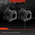 thumbnail image 3 of A-Premium 2 x Rear To Frame Sway Bar Bushing Kit, Compatible with Dodge Journey 2009-2018, 3 of 6