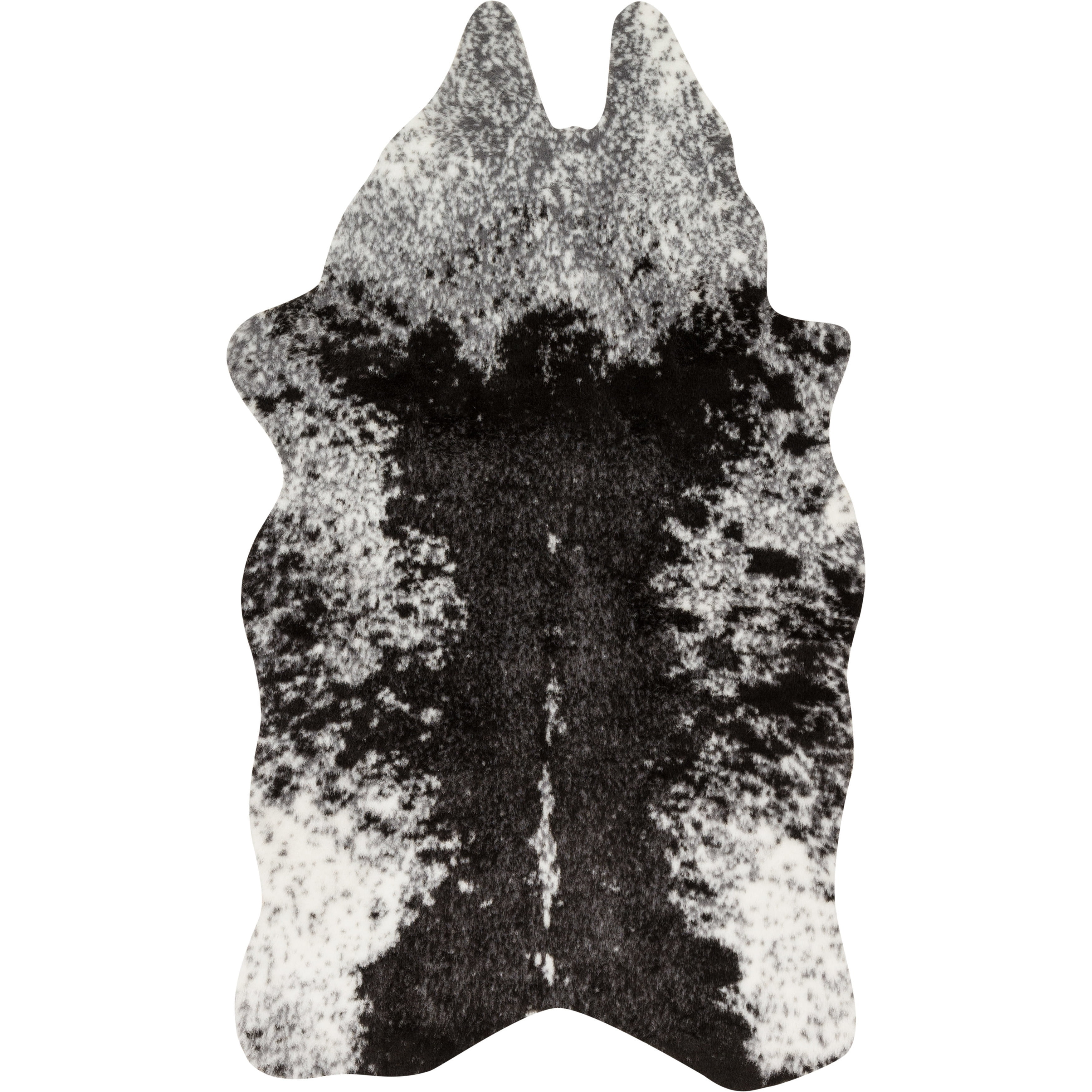 Alexander Home Faux Cowhide Area Rug