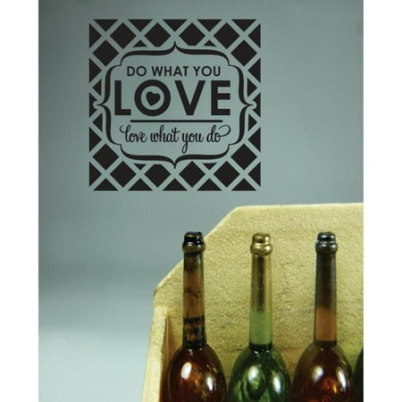 Do It Yourself Wall Decal Sticker Do What You Love Love What You Do Image Quote Bedroom Bathroom Living Room Mural 30 X30 Do It Yourself Wall Decal Sticker Do What You Love Love What You Do Image Quote Bedroom Bathroom Living Room Mural 30 X30