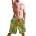 thumbnail image 5 of Ckdifva Pumpkins Men's Board Shorts Swim Trunks Drawstring Summer Beach Golf Shorts Quick Dry with Pockets, 5 of 8