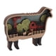 thumbnail image 4 of Artesanías Recortadas De Tallado En Madera, Ornamento Animal Tallado En Madera De Boj Ligero Para Decoración De Pared Y Escritorio Fyydes Oveja, 4 of 8