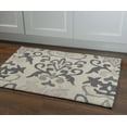 thumbnail image 4 of Trio Chasm 5x7 Ivory Grey Area Rug Transitional Contemporary Design, 4 of 4