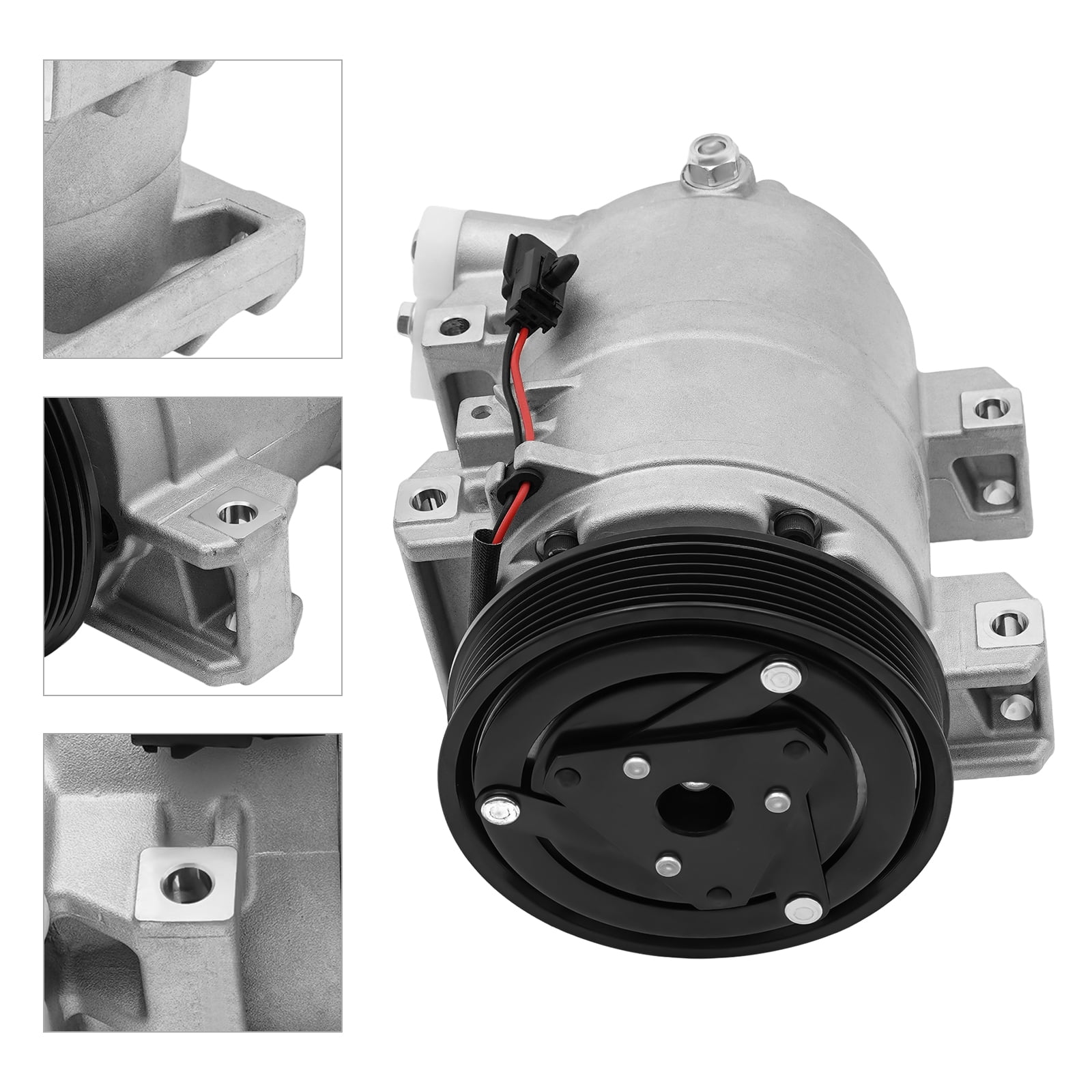 Low Noise and Intelligent Control Air Conditioning Compressor Suitable for Cars, SUVs with the Gross Weight About 7.5kg/16.53lbs