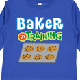 thumbnail image 4 of Inktastic Baker in Training Baking Boys or Girls Long Sleeve Toddler T-Shirt, 4 of 5