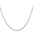thumbnail image 2 of 925 Sterling Silver Spiga Wheat Chain Styles Necklace 1.25 mm Round 22 inch, 2 of 4