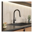 thumbnail image 4 of Modern Touchless Matte Black Pull-Down Kitchen Faucet, 4 of 8
