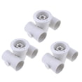 thumbnail image 1 of Paquete De 3 Boquils Para Piscinas, Boquils Para Bañeras De Salida De Agua Para Masajes, Rociador Fuerte Con Rociador Para Globo Ocur Spa Back J CUTICAT Boquilla de masaje para piscina, 1 of 8