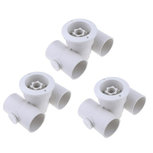 Paquete De 3 Boquils Para Piscinas, Boquils Para Bañeras De Salida De Agua Para Masajes, Rociador Fuerte Con Rociador Para Globo Ocur Spa Back J CUTICAT Boquilla de masaje para piscina