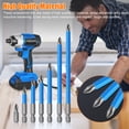 thumbnail image 4 of 7pcs Magnetic Anti-Slip Drill Bits Set, Magnetic PH2 Screwdriver Bit Set, Cross Head Screwdriver Hand Tools for Home, Car, Mechanical Maintenance, 25mm, 50mm, 65mm, 70mm, 90mm, 127mm, 150mm, 4 of 9