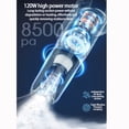 thumbnail image 3 of Cateissary Aspiradora de coche inalámbrica potente con indicador LED de potencia Aspiradora de mano para el hogar Electrodomésticos B, 3 of 4