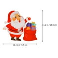 thumbnail image 2 of 2pcs Lovely Christmas Themed Lawn Signboard Hollowed-out Sign Christmas Prop, 2 of 10