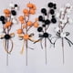 thumbnail image 5 of Calabaza de Halloween ANGGREK ramas de flores decorativas Espuma 33CM de largo, 5 of 8
