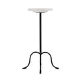 thumbnail image 4 of Butler Specialty Company Berlin Round Marble and Iron Side Table, 4 of 6