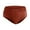 Red, variant on Women's Cotton Brief Underwear Women's Panties Women's Threaded Cotton File Seamless Large Size Mid Waist Brazilian Sexy Student Briefs Pack Buttock Briefs