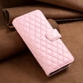 thumbnail image 5 of Premium PU Leather Wallet Case for Samsung Galaxy Z Fold4 with Card Slots Holder Magnetic Clasp Cover, Stylish Adjustable Kickstand Flip Soft Silicone Shockproof Leather Case for Women Girls, Pink, 5 of 7