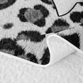 thumbnail image 5 of Erosebridal Cartoon Coquette Bowknot Kids Bed Spread Queen,Fashion Women Leopard Cheetah Print Queen Coverlet Set,3 Pieces, 5 of 7