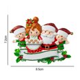 thumbnail image 2 of Familiares Diy, Colgante De Resina De Árbol De Navidad Personalizado, Regalo De Navidad Para Niños, Adorno Colgante De Año Nuevo Yuarrent HA041408-05, 2 of 6