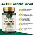 thumbnail image 5 of Probiotics 100 Billion CFU Per Serving - 16 Probiotic Strains Prebiotics - Immune Support & Digestive Gut Health Support - Probiotics Supplement, USA Bottled, 60 Capsules, 5 of 9