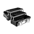 thumbnail image 3 of Caja de herramientas de almacenamiento Zulema plegable de 19 pulgadas 3 niveles, 3 of 8