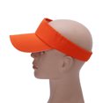 thumbnail image 2 of Bienvenido Visera Sombrero de ala Ancha Visera Gorra para Deportes Golf Tenis Playa Hombres Mujeres (Naranja), 2 of 2