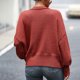 thumbnail image 3 of Gibobby Cárdigan mujer Suéter ligero para mujer ropa de punto(Rojo,XG), 3 of 4