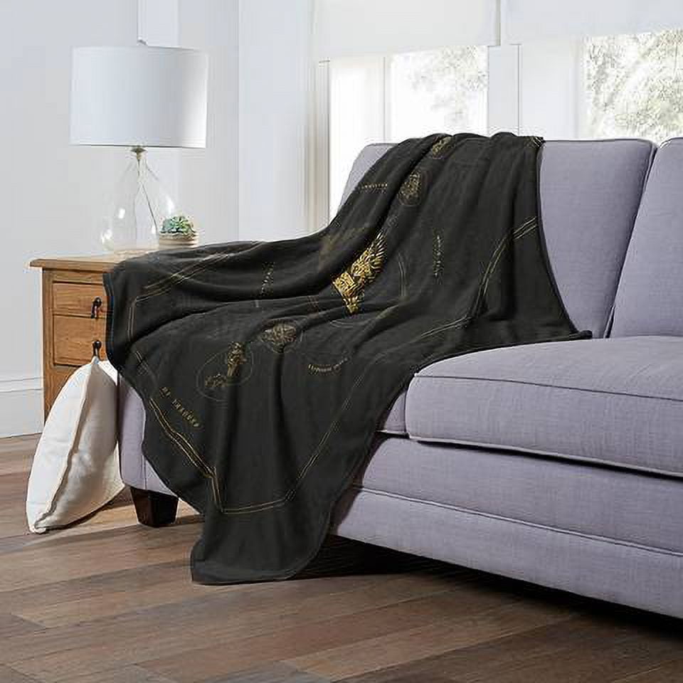 Indiana Jones Raiders Of The Lost Ark Throw Blanket - 50x60 Inch, Silk Touch Polyester, Officially Licensed - View #11