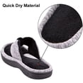 thumbnail image 5 of Women's Foam Thong Adjustable Terry Flip Flop Slippers, 5 of 6