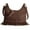 Coffee, variant on JASGOOD Fringe Purse Western Cowgirl Boho Bags for Women Tassel Crossbody Bag Vintage Suede Leather Handbag
