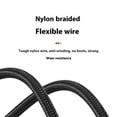 thumbnail image 2 of lanema 66W Short Data Cable Nylon Elbow USB to Type C Fast Charging Cable for Power, 2 of 9