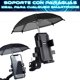 thumbnail image 2 of Soporte para Celular con Paraguas para Bicicleta y Motocicleta SH-3167 | Rotación 360°, Protección contra Sol y Lluvia, Compatible con Smartphones de 3.5" a 7.1, Paraguas de teléfono para el Sol, 2 of 6
