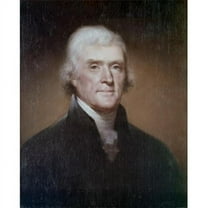 Posterazzi SAL260679 Thomas Jefferson Rembrandt Peale 1778-1860 American Poster Print - 18 x 24 in.