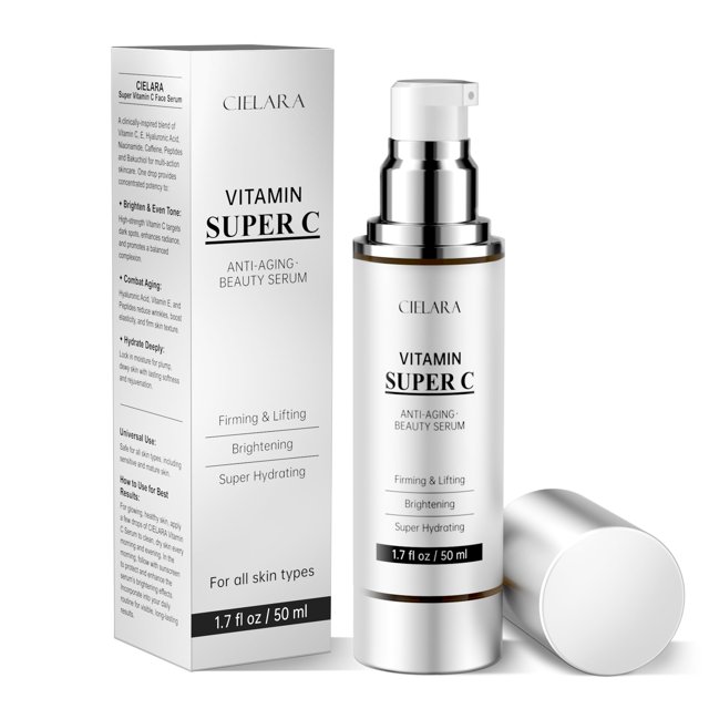 Sérum CIELARA Vitamina C 20% con ácido hialurónico 50 ml