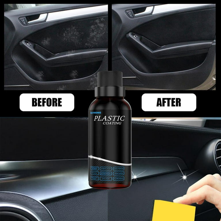 Tohuu Leather Repair Kit for Car Seat -50ml Leather Seat Repair Kit for Cars  Auto Refurbishment Liquid Car Interior Cleaner Leather Restorer for PP  Dashboards great gift 