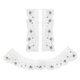 thumbnail image 1 of Polyester Yarn Lace Collar Applique with Crystal Embroidery Design For Fashion Blouse Shirt Dress Crafting Accessories Multicolor, 1 of 4