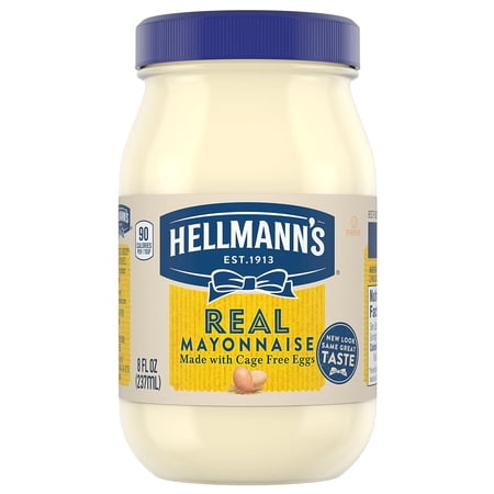 Hellmann's Mayonnaise, Real, 8 oz