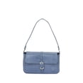 thumbnail image 1 of Bolsa Baguette Estampado Animal Skin color Azul Celeste Lucentzza 5BLZP22551, 1 of 6