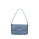 thumbnail image 1 of Bolsa Baguette Estampado Animal Skin color Azul Celeste Lucentzza 5BLZP22551, 1 of 6