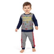 Marvel Toddler Boys Avengers Superhero 2 Piece Kids Sweat Suit Pajama Set