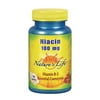 Nature's Life Niacin 100mg | Vitamin B3 Supplement | Healthy Blood Lipid, Circulation & Skin Support | 100CT