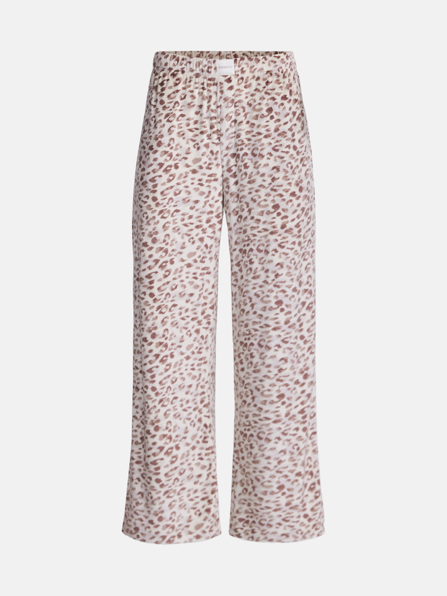 Joyspun Women's Velour Sleep Pants, Sizes XS-3X