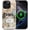 Christian Bible Verse Collage, variant on Magnetic Phone Case for iPhone 14 Pro, Compatible with MagSafe, Durable 2 Layers Full Covered Shockproof Protective Cover-Rainbow Floral Dolphin