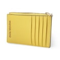 thumbnail image 4 of Michael Kors Women's Jet Set Travel Medium Saffiano Leather Zip Card Case (Daisy Yellow), 4 of 4