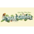 thumbnail image 2 of Men's Jungle Cruise Wish You Were Here Postcard Logo  Graphic Tee Beige Large, 2 of 4