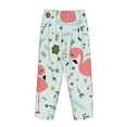 thumbnail image 5 of Kll Womens Cute Flamingo Print Pajama Pants Soft Pajama Bottoms For Women Cozy Lounge Pants, 5 of 9