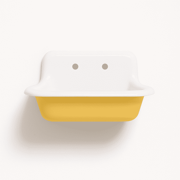 NBI Drainboard Sinks 24" x 18" Single Bowl Reinforced Cast Acryllic Sink